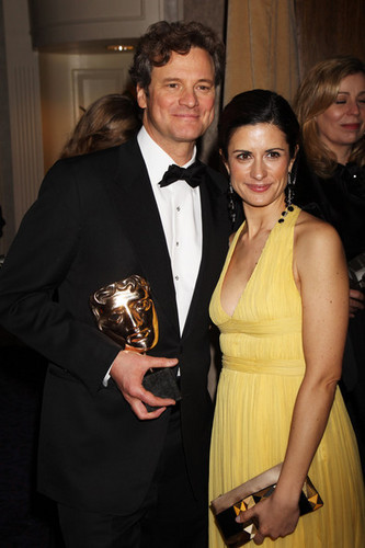  Colin Firth at the laranja British Film Awards 2010