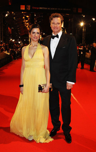  Colin Firth at the 주황색, 오렌지 British Film Awards 2010