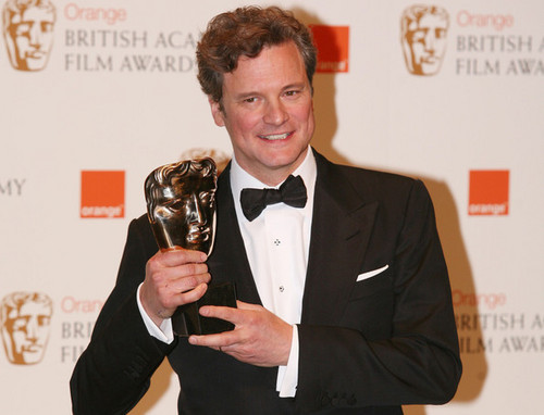  Colin Firth at the naranja British Film Awards 2010