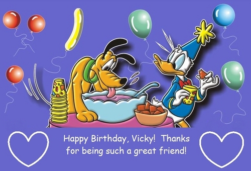  For My Dear Friend, Vicky!