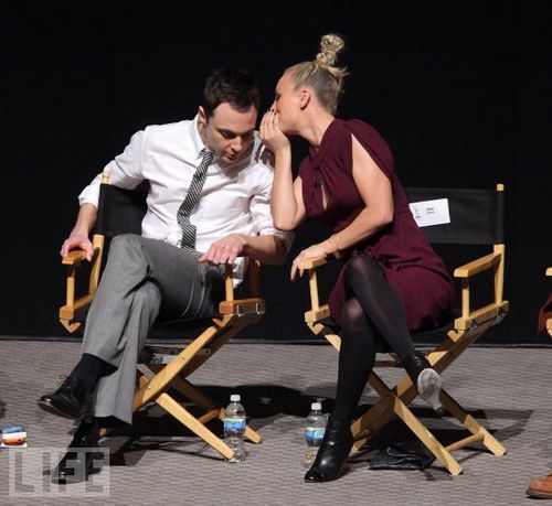 Jim and Kaley at Academy Of Television Arts And Sciences