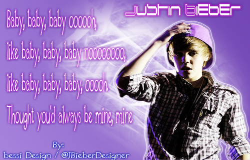  Justin Bieber Designed द्वारा @JBieberDesigner...