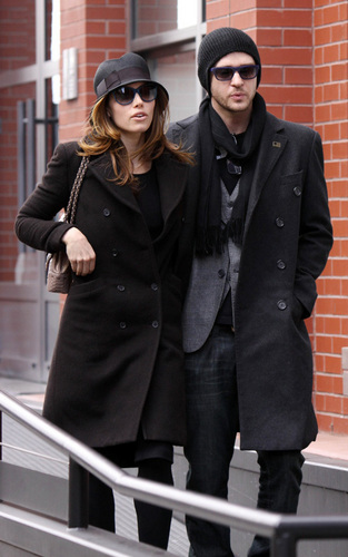  Justin Timberlake and Jessica Biel out in NYC (Feb 18)