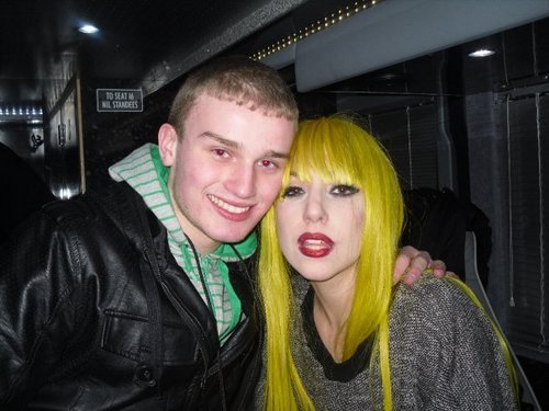  Lady GaGa Meets fan In Belfast