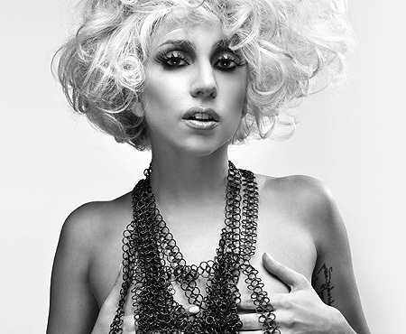  Lady GaGa foto Shoots por John Wright For Q Magazine