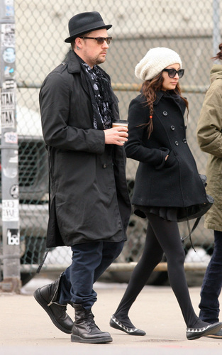 Nicole Richie and Joel Madden out in NYC (Feb 22)