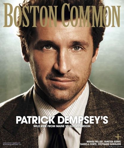  Patrick Dempsey on Boston Common Cover