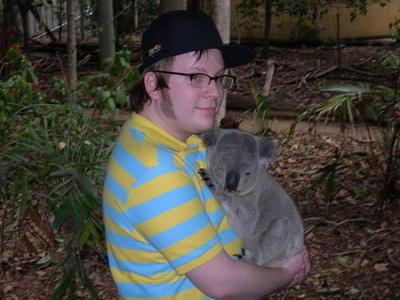  Patrick and a Koala!