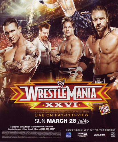  Randy Orton,Sheamus,Chris Jericho and Triple H