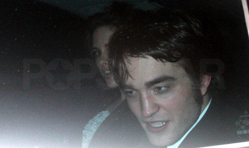  Rob and Kristen leaving BAFTA Afterparty Together.