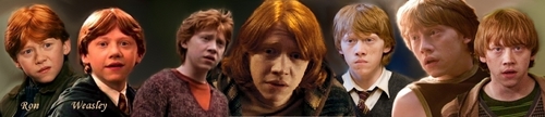  Ron Weasley through the ages
