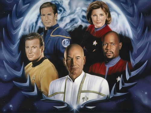  звезда Trek Captains
