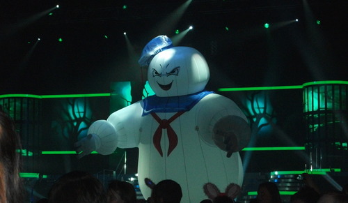  The X Factor tour February 18th 2010 Birmingham LG arena. - GHOST BUSTERS!