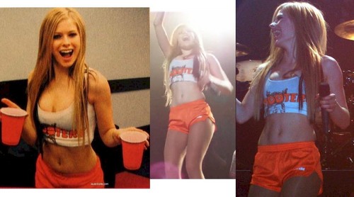  hooters collage, so to speak