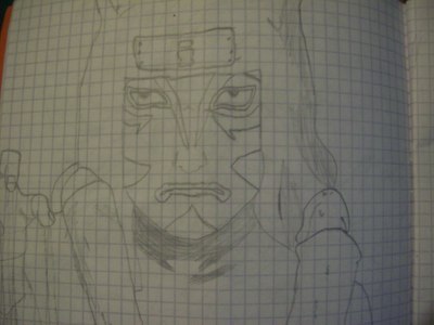  some drawings of mine in a maths book XD