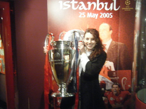  x-missmckena-x With The European Cup @ LFC