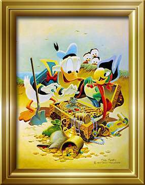  Carl Barks Oil Paintings