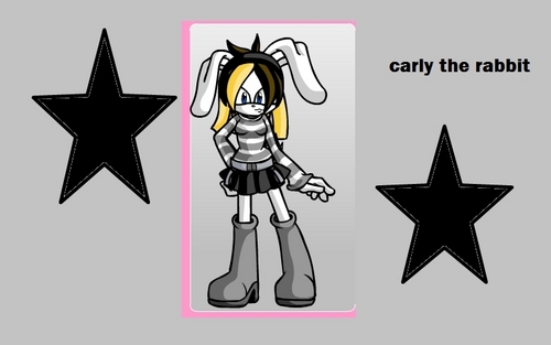  Carly The এমো স্টাইল Rabbit
