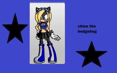  Chloe The Punk Hedgehog <3