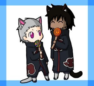 Kakuzu and Hidan Lollipop