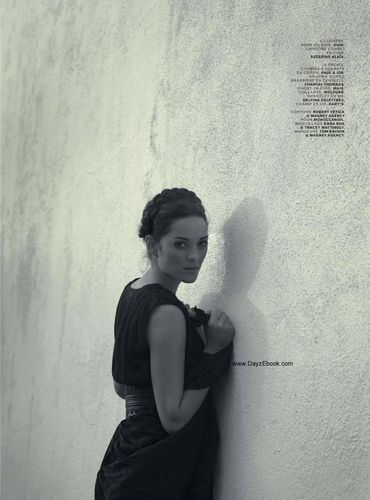  Marion Cotillard | Jalouse Magazine Scans