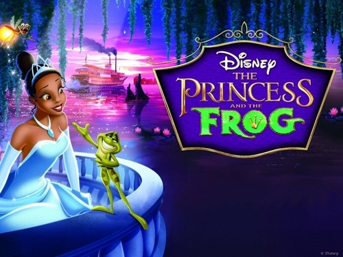  Princess and the Frog karatasi la kupamba ukuta