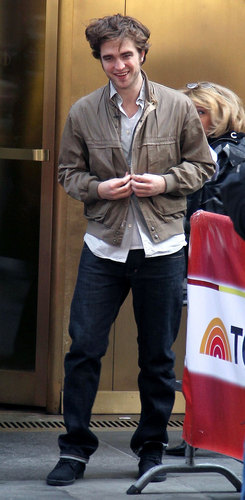 Robert Pattinson Visits The Today Show