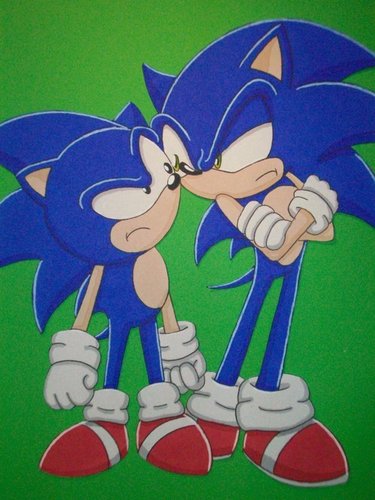  Sonic V.S Sonic