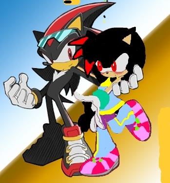  me and shadow in sonic riders