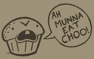  Angry bánh nướng xốp, muffin