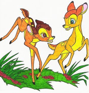  Bambi and Faline