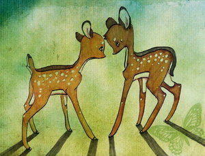Bambi and Faline