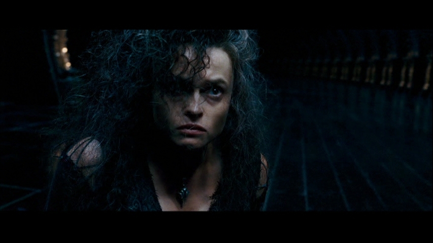 Bellatrix Lestrange in Harry Potter and the Order of the Phoenix. 