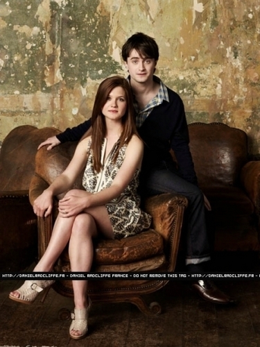  Bonnie Wright Daniel Radcliffe Emma Watson and Rupert Grint at Entertainment Weekly,2009