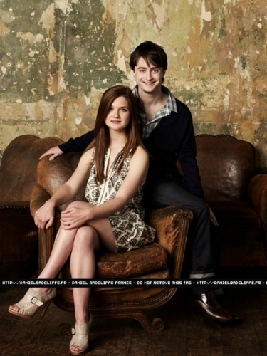  Bonnie Wright Daniel Radcliffe Emma Watson and Rupert Grint at Entertainment Weekly,2009