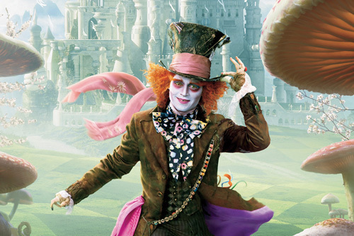  Johnny Depp In Alice In Wonderland 3D