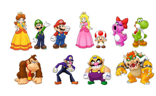  Main Mario Characters