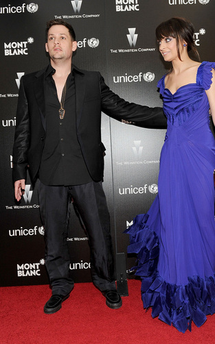  Nicole and Joel at the Montblanc Charity कॉकटेल Party (March 6)