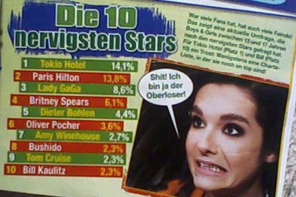  OMG< bill and th are on the liste of baddest stars