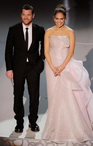  Sam & Jennifer Lopez Presenting at 2010 Academy Awards