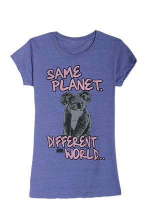  Same Planet Different World Tee