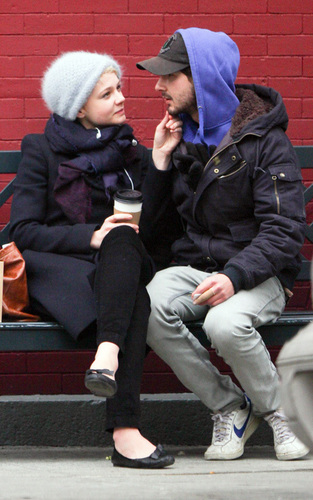  Shia LaBeouf and Carey Mulligan out in NYC (March 2)