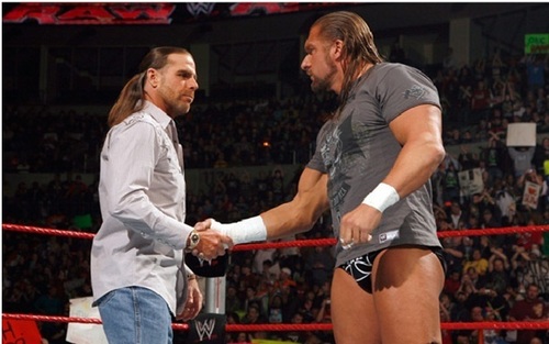  Triple H on raw 1st of march 2010
