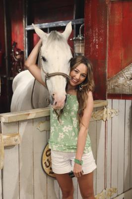  miley with a horse
