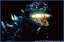  Godzilla 2000 about to breath 火災, 火