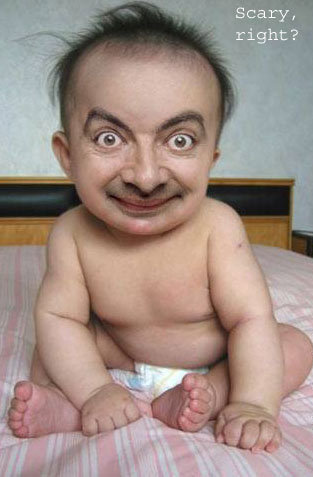 If Mr. Bean had a Baby...