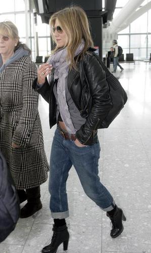 Jennifer @ Heathrow Airport