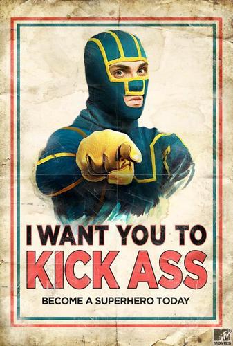 Kick-Ass 'I Want You' Poster