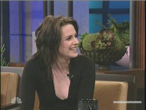  Kristen on The Tonight tampil With jay Leno