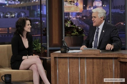  Kristen on The Tonight Show with 어치, 제이 Leno